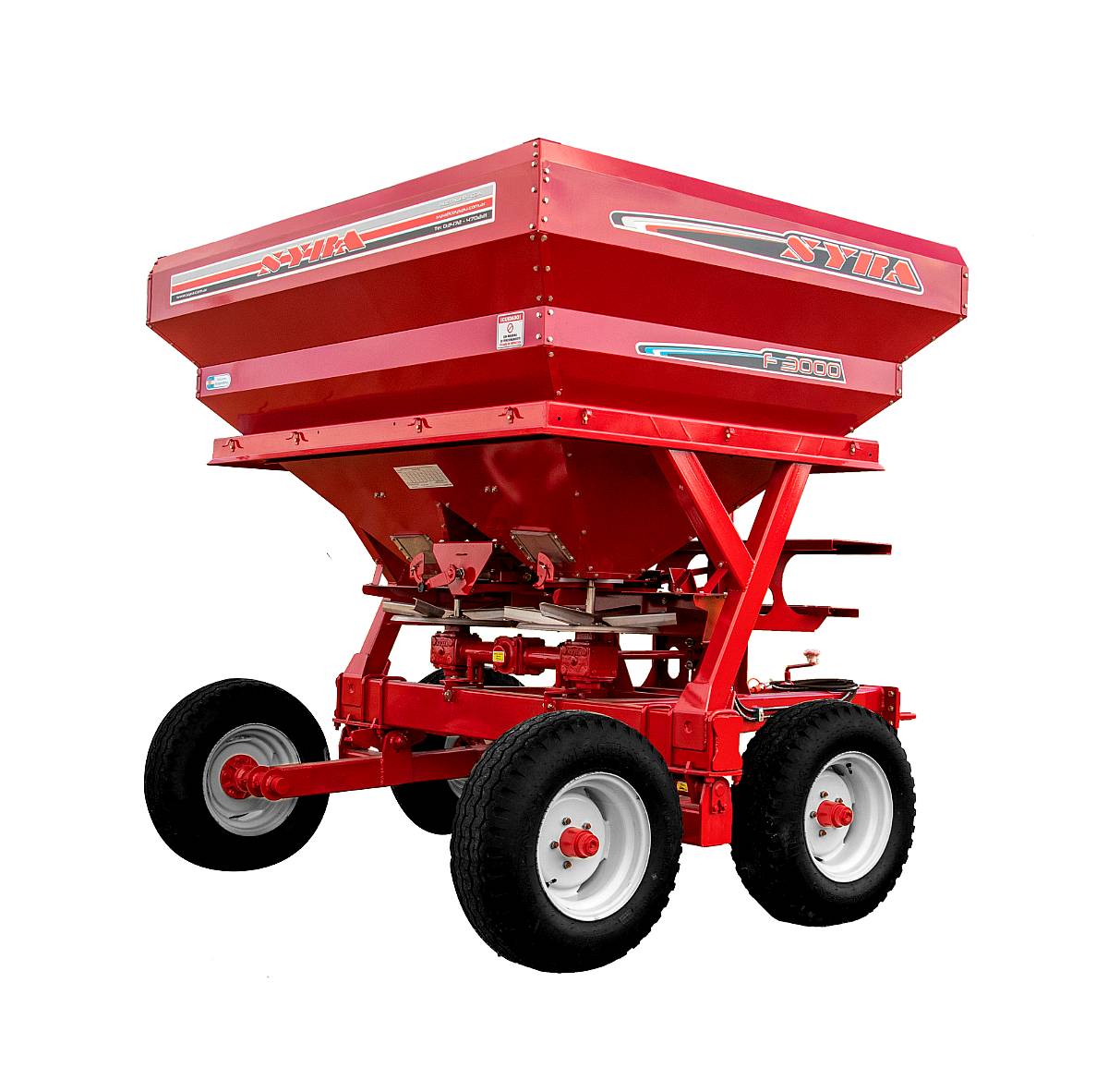 Fertilizadora de Arrastre F 3.000 Lts. - Syra