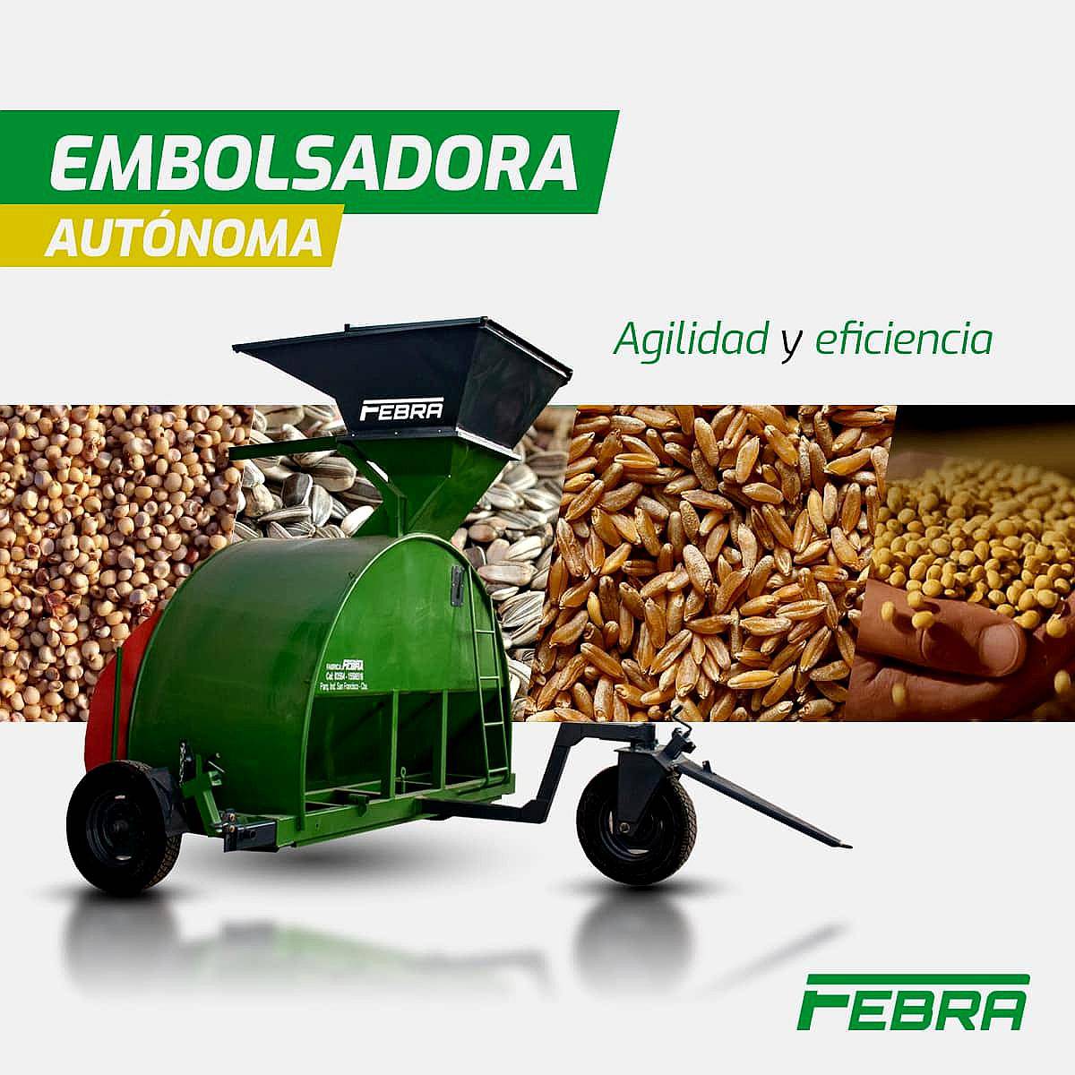 Embolsadora sin Tractor Febra Nueva.