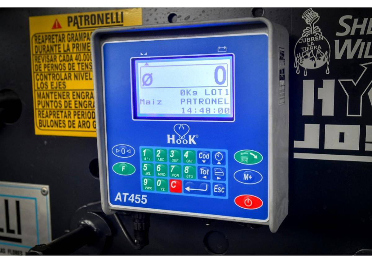 Balanzas para Tolvas Hook AT 455