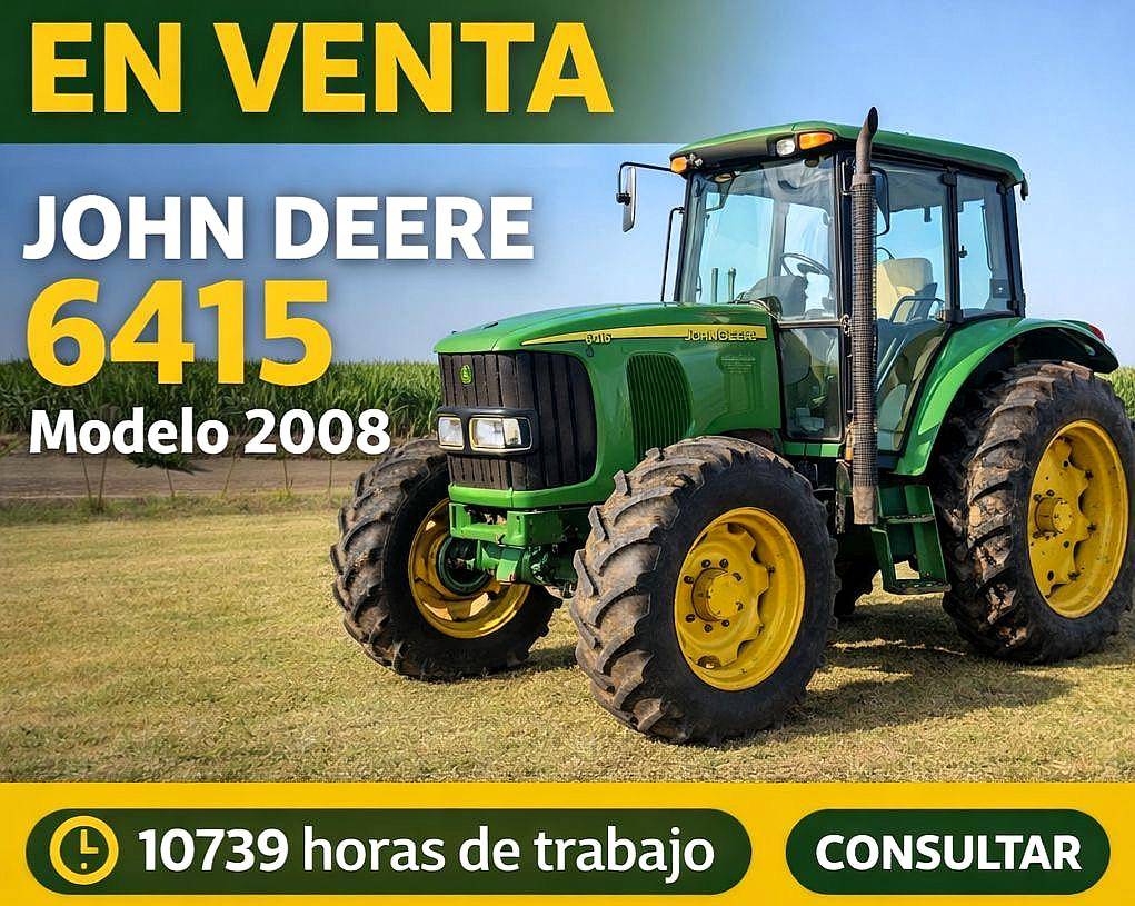 John Deere 6415 Excelente Estado