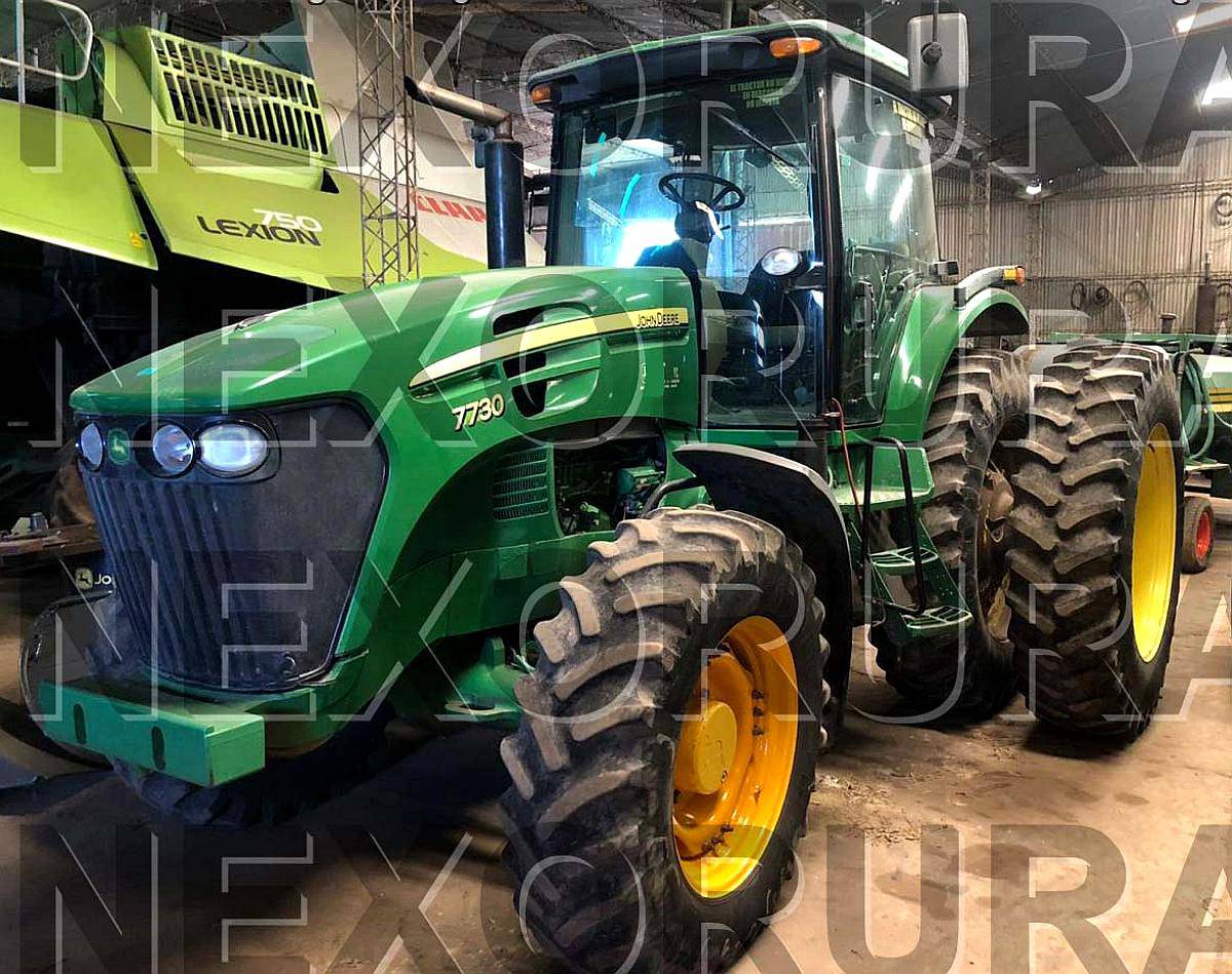 John Deere 7730 año 2009, 205 HP, Americano, 2da Mano, 8500