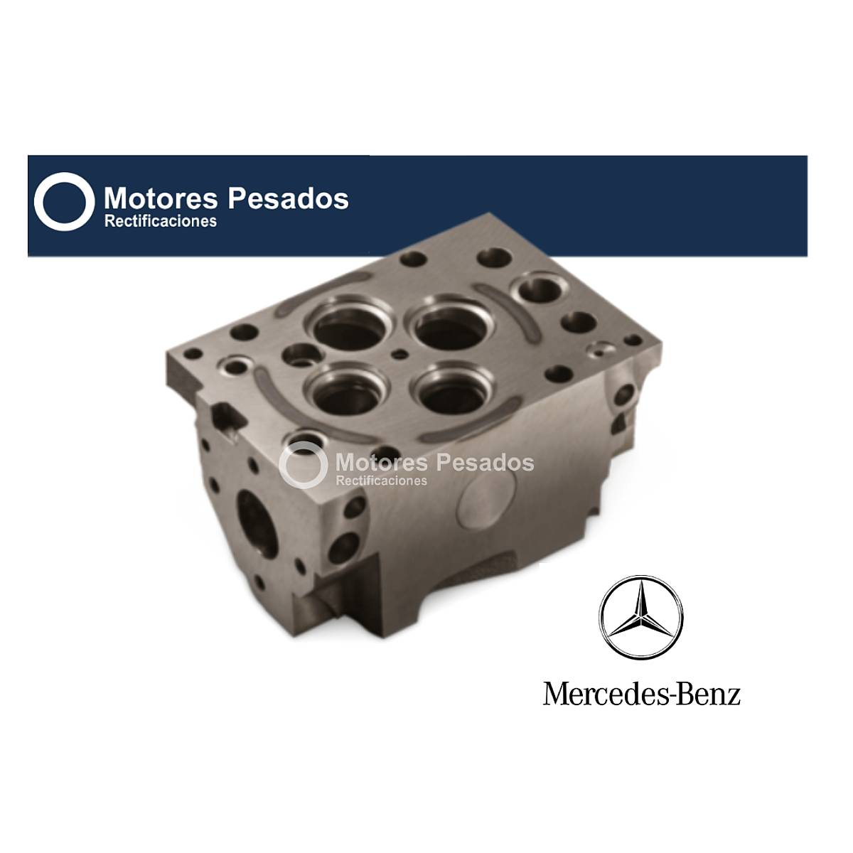 Tapa de Cilindro Mercedes Benz OM 457