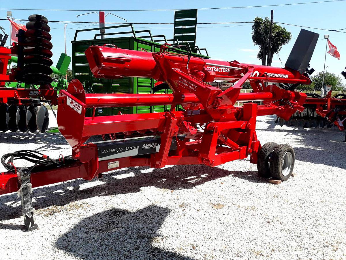 Extractora de Granos Ombú Hidropropulsada Modelo EHO