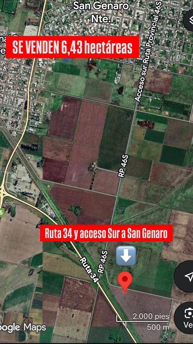 Se Venden 6,43 Hectáreas
