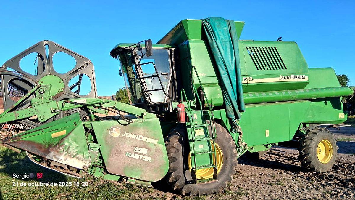 Cosechadora John Deere 1550