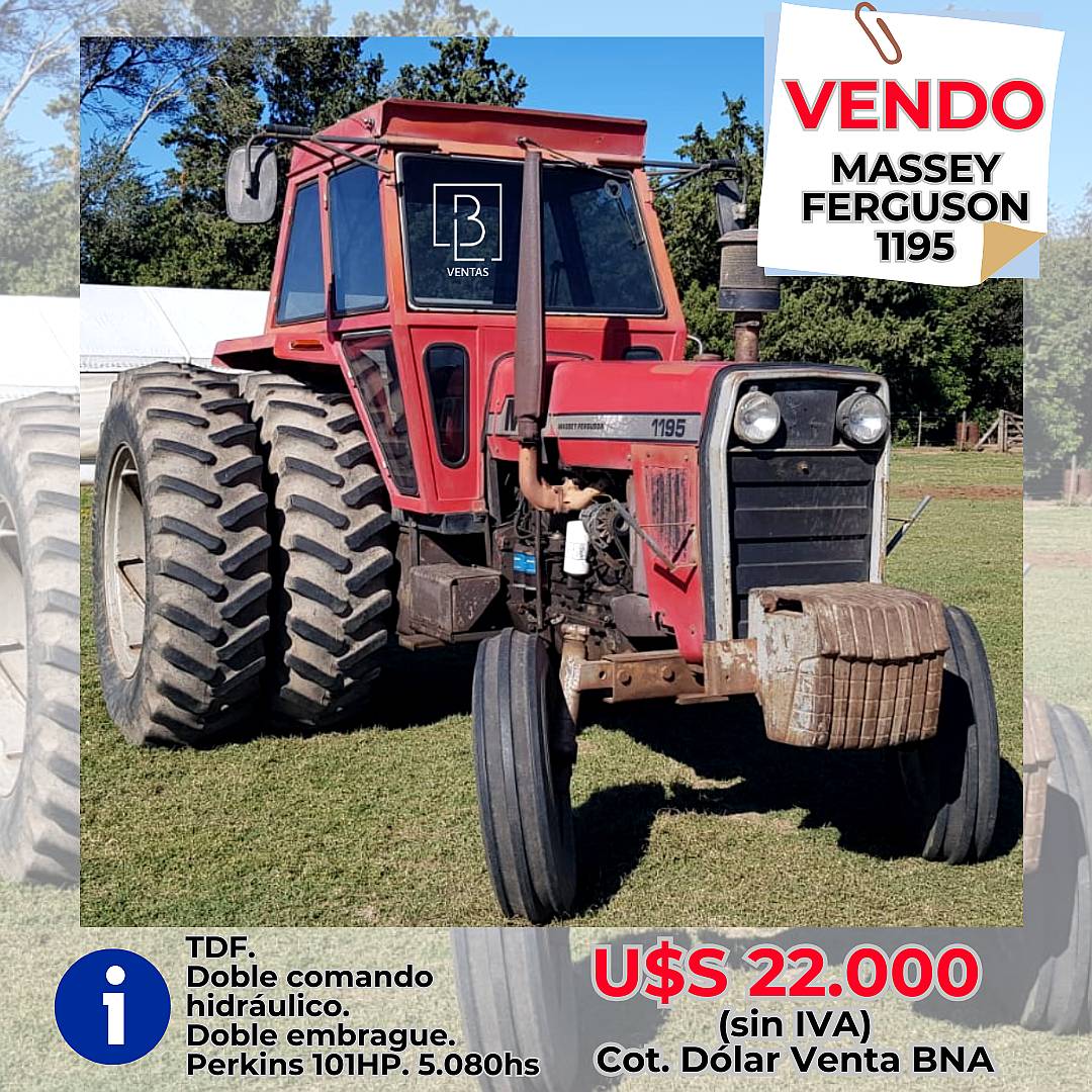 Tractor Massey Ferguson 1195