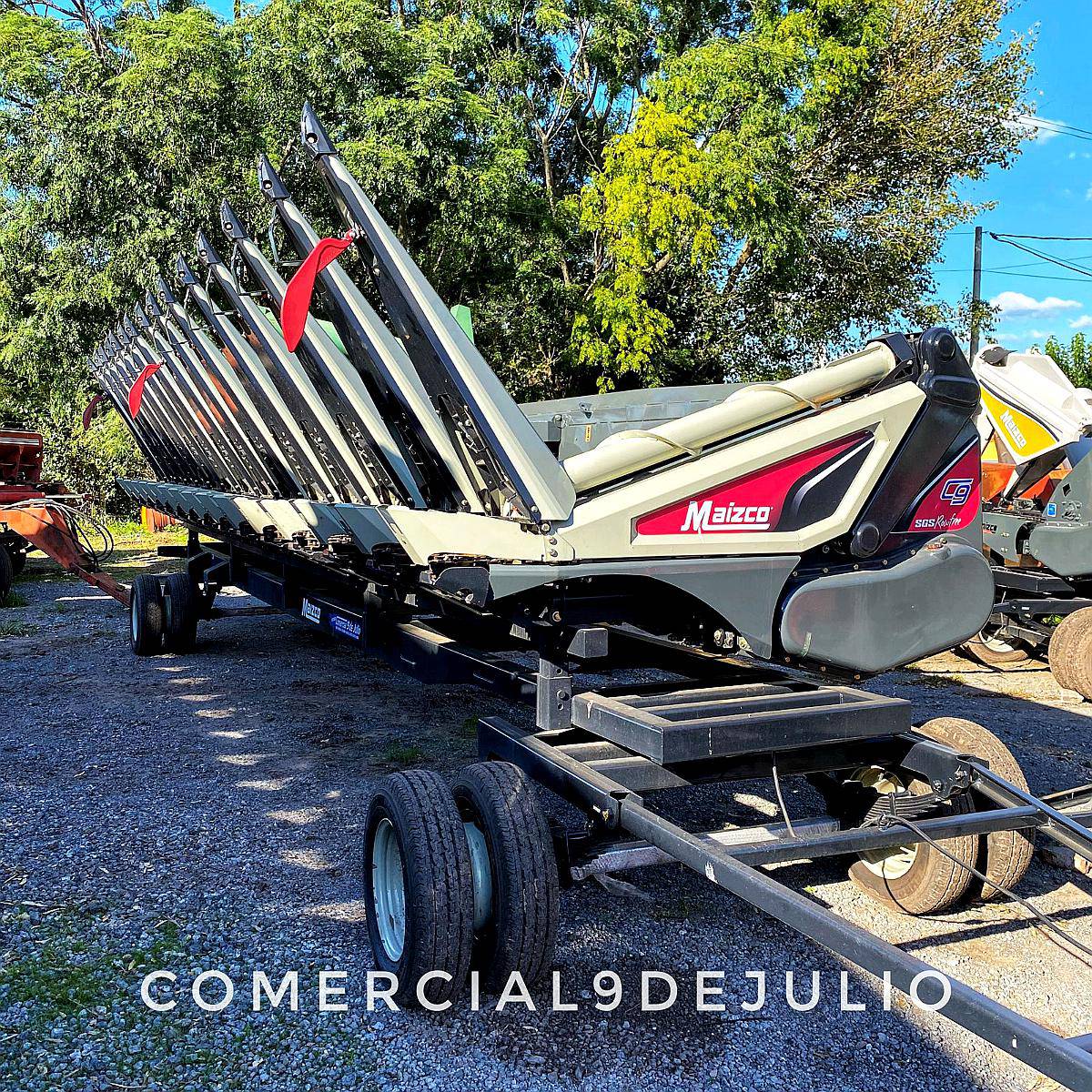 Nuevo Cabezal Maicero Maizco SGS ROW Free - 9 de Julio