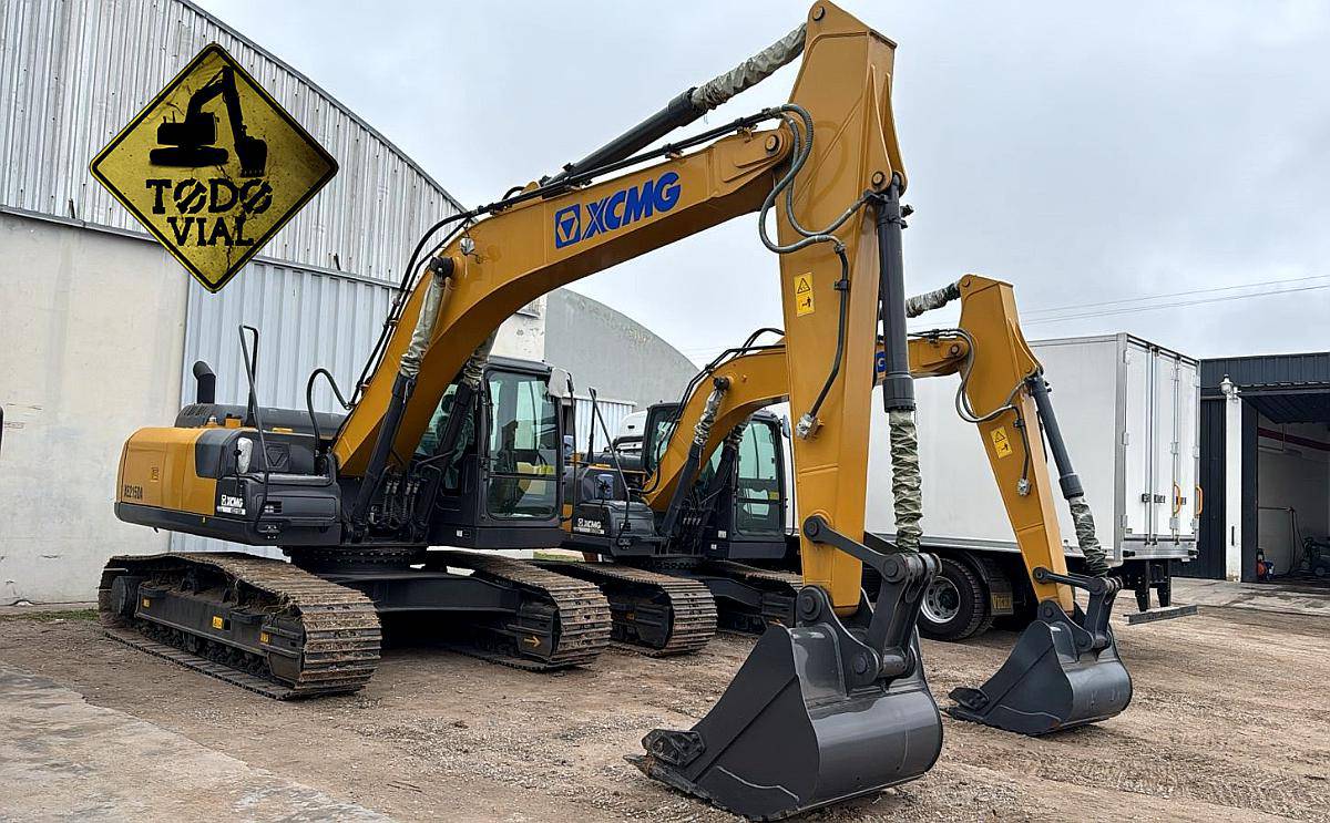 Excavadora Xcmg Xe215da 22tn Isuzu 12 Cheques Todo Vial