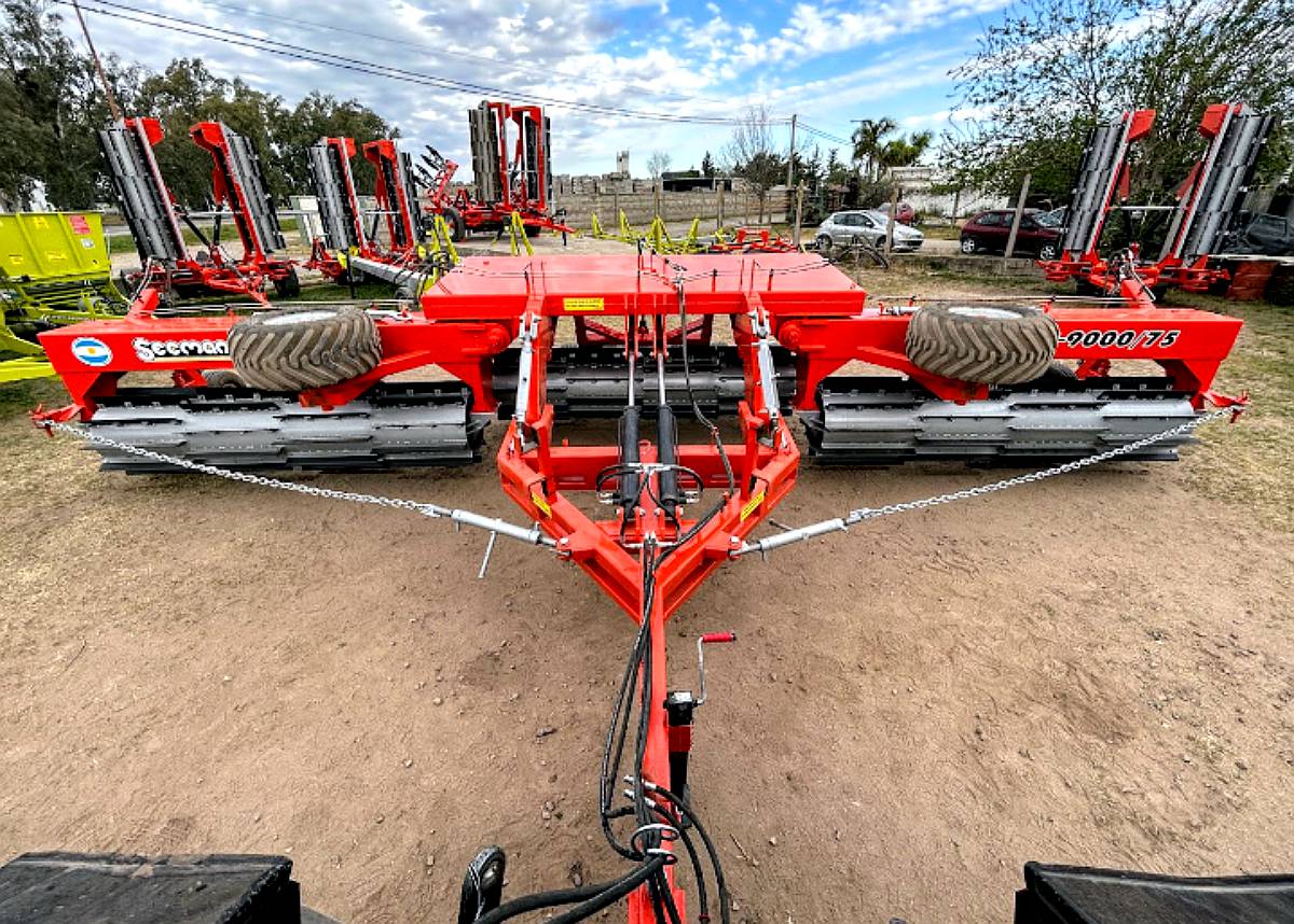 Rolo Triturador 9 Mts. M-9000/75 Secman