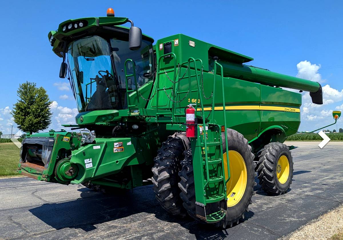 Cosechadora John Deere S660 2012