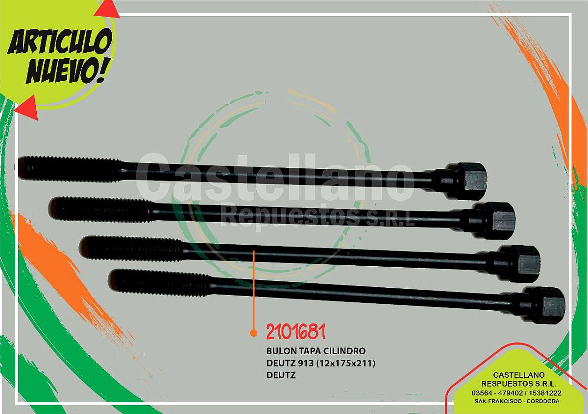 Bulos para Tapa Deutz 913