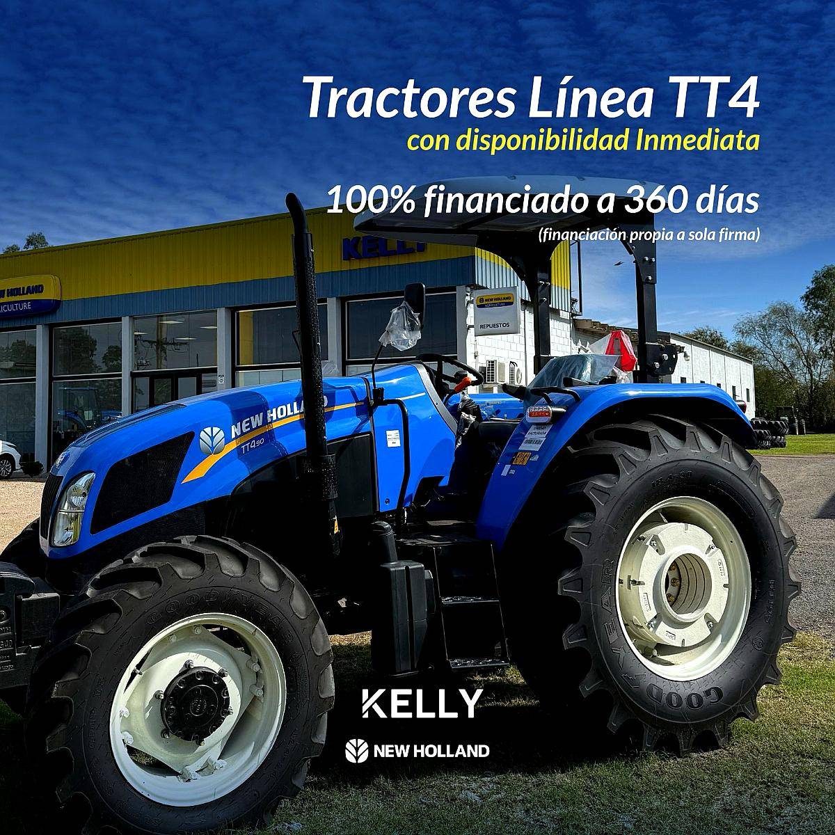 Tractor New Holland TT4.90 Disp. Inmed. Mejor Precio