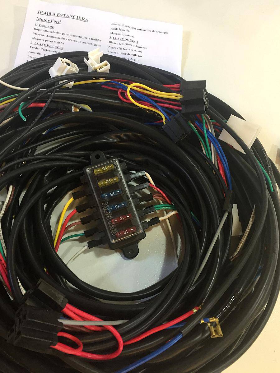 Instalación Eléctrica Massey Ferguson 165- 1075-1085-1195