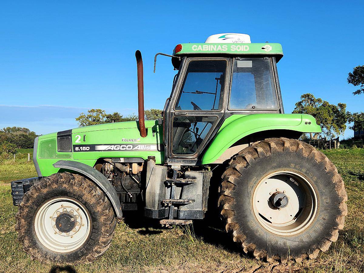 Tractor Agco Allis 6.150 Doble Traccion, de Estancia.