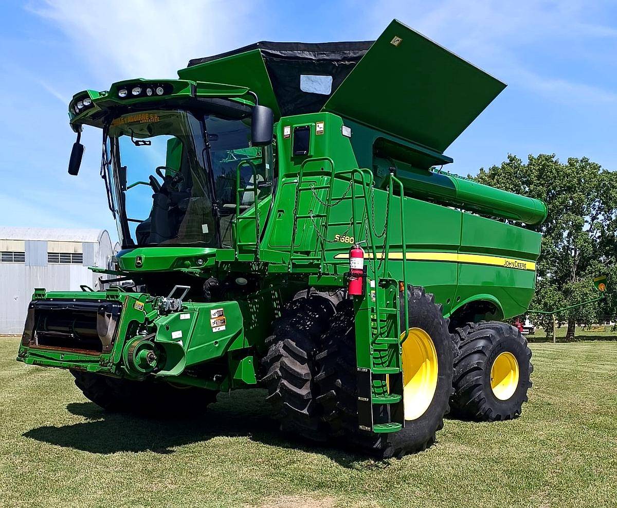 Jhon Deere S680 - 2015 - Draper 45 Pies - Horas Rotor 1800 - Agroads