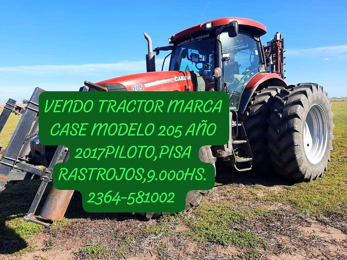Vendo Tractor Marca Case Modelo 205