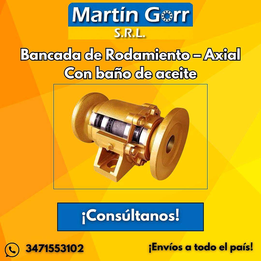 Bancada de Rodamiento – Axial con Baño de Aceite