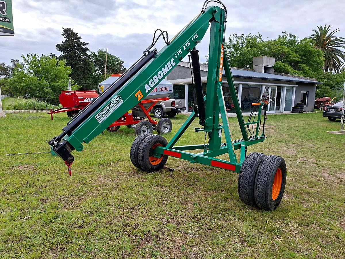 Grua 3 Movimientos Agromec GG 3000