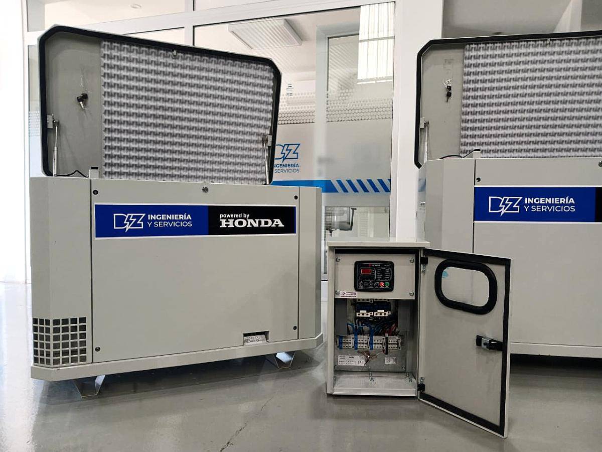 Grupo Electrógeno 10 KVA Trifásico Honda Cabinado Automático