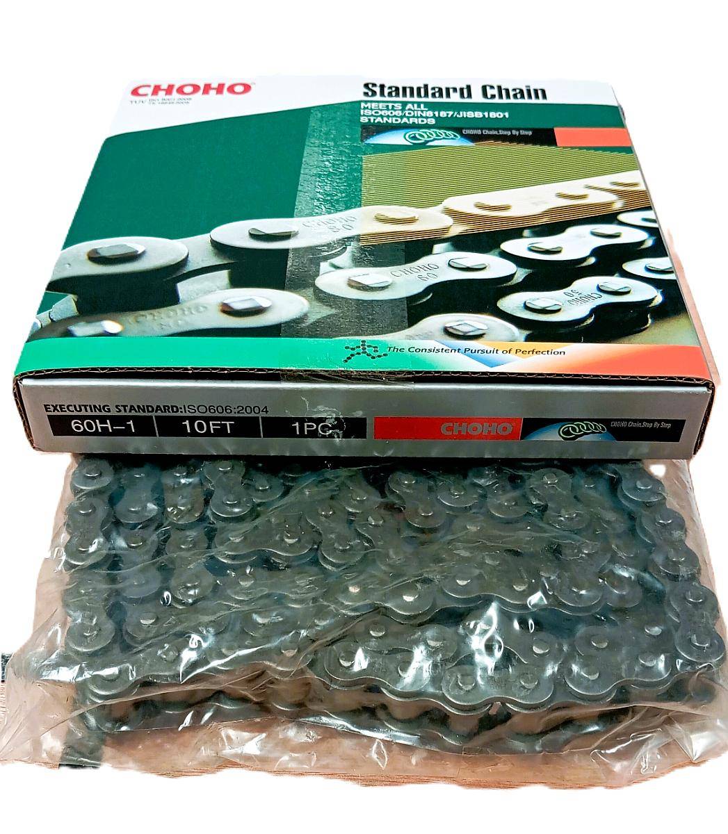 Cadena a Rodillos ASA 60h Simple Reforzada Marca Choho