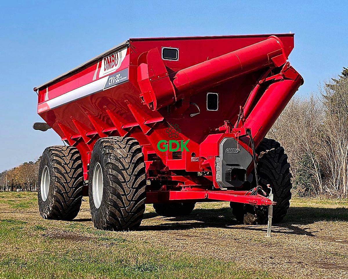 Tolva Autodescargable CRV 35 C/goma y Balanza Ombu.