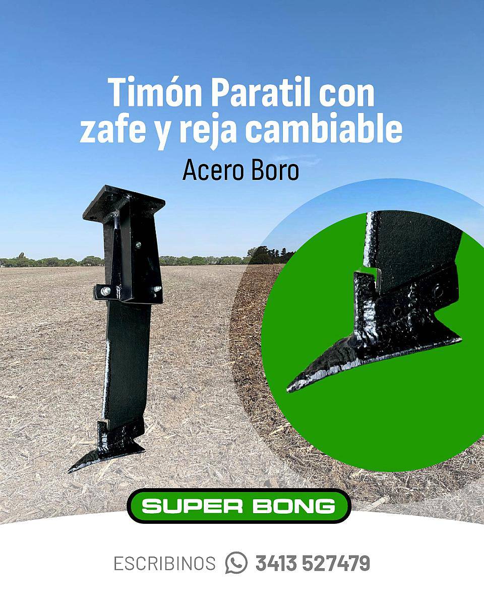 Timon Acero Boro Reja Cambiable Super Bong