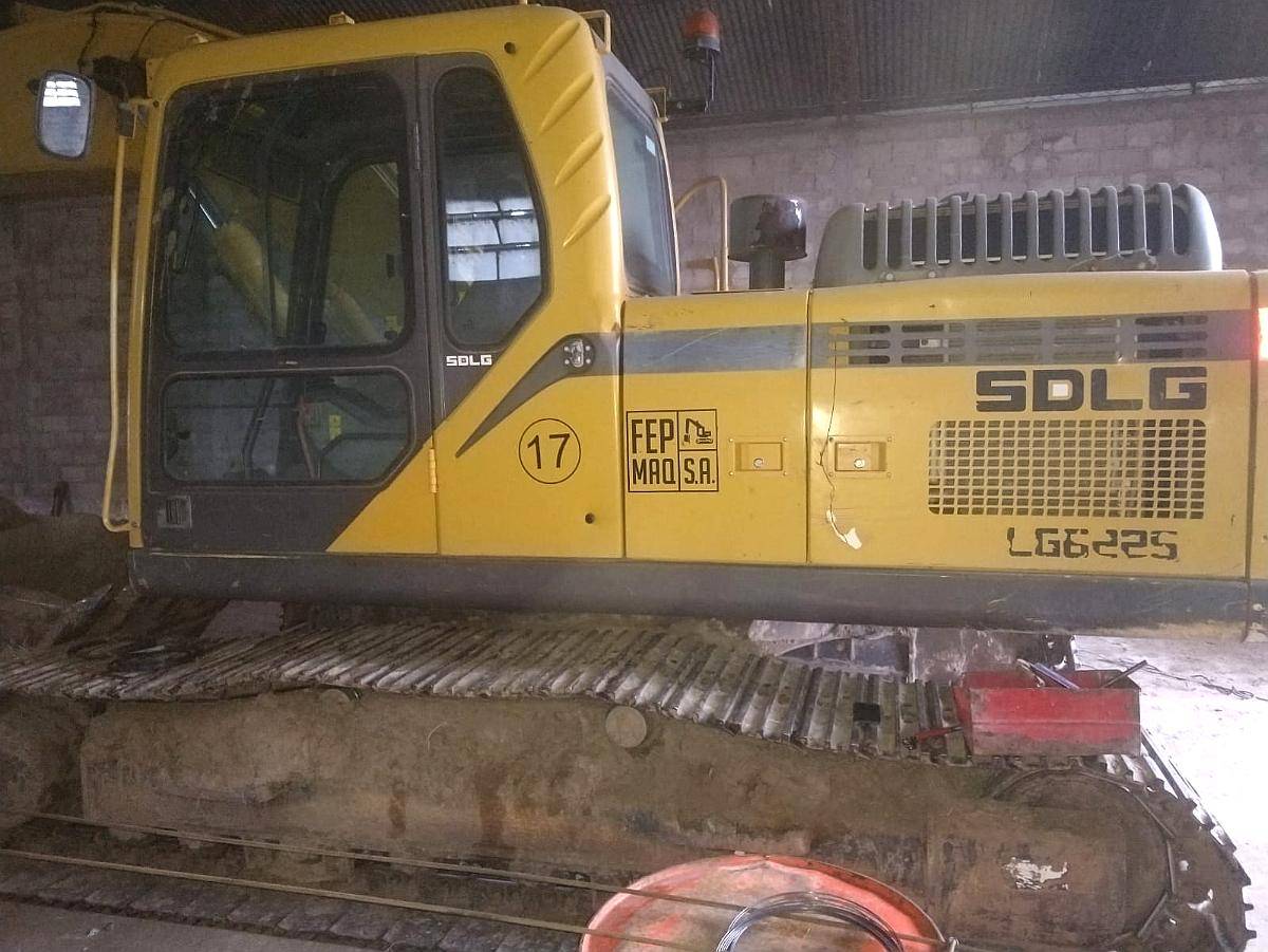 Excavadora Sdlg 6225e 2017 8.500hs