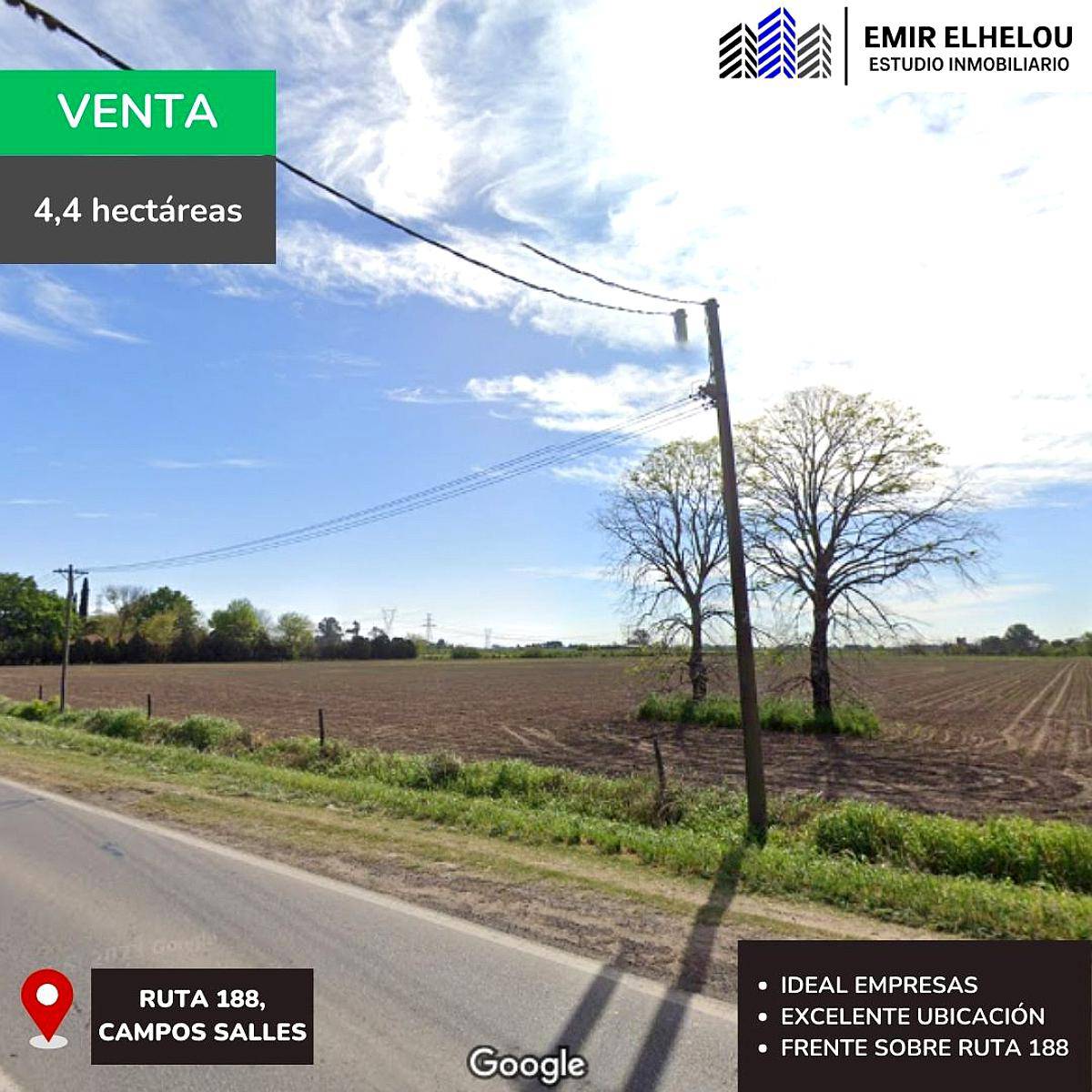 Campo Sobre Ruta 188 Ideal Empresa