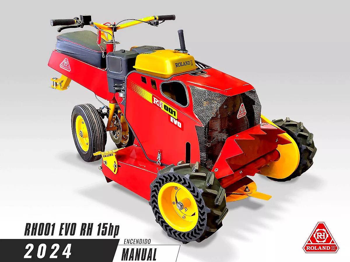 Motocortadora Roland H EVO 15 HP Arranque Electrico