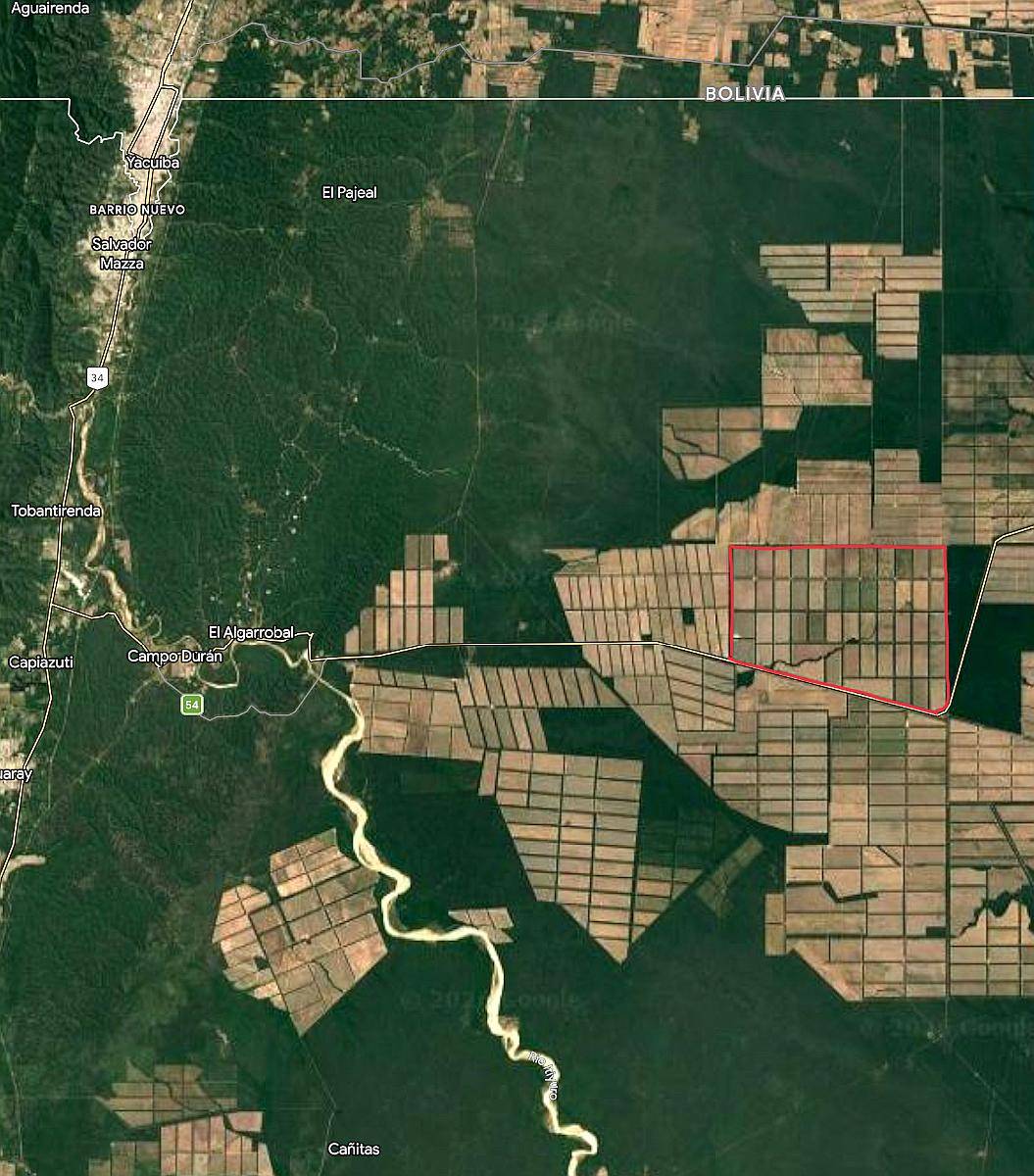 2.500 Has Agrícolas Sobre Ruta Bioceánica