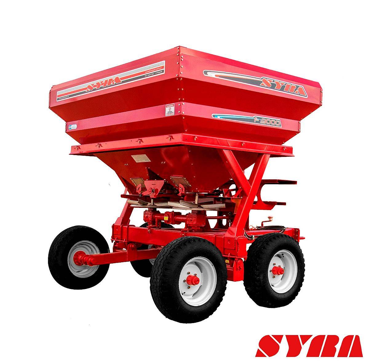 Fertilizadora al Voleo F3000 Lts. - Syra