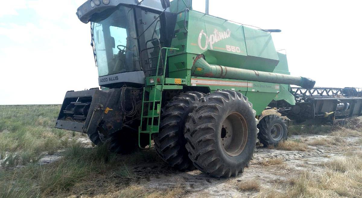 Cosechadora Agco Allis Óptima 550 –