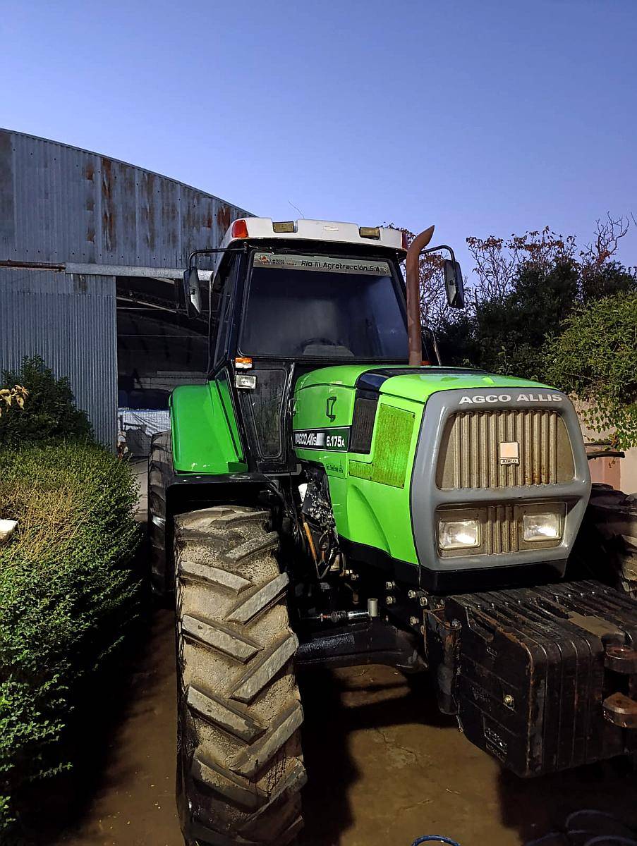 Tractor Agco Allis 6.175, año 2008, 4.000 Hs Motor.
