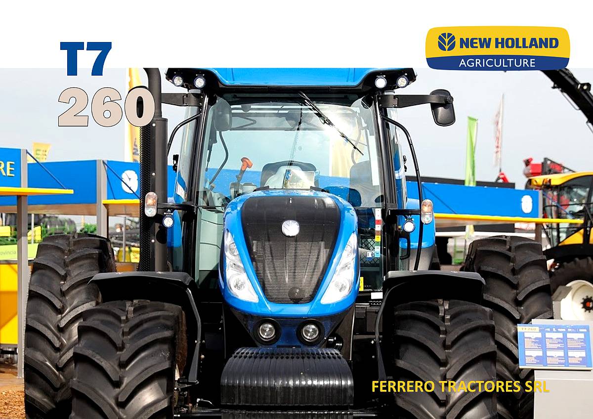 Tractor New Holland T7 260, Nuevo