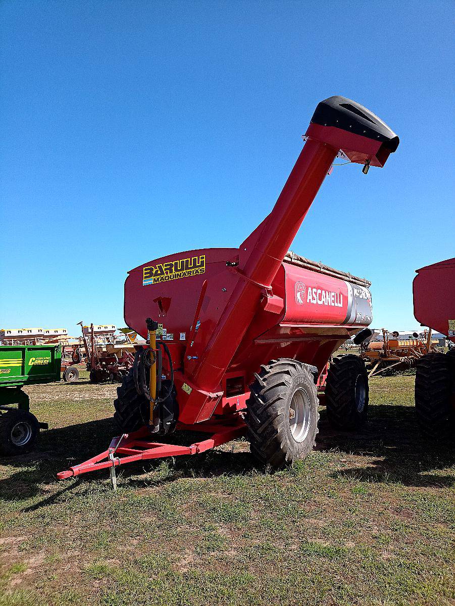 Tolva Ascanelli Magnum 22 Roja con Balanza Nuevo