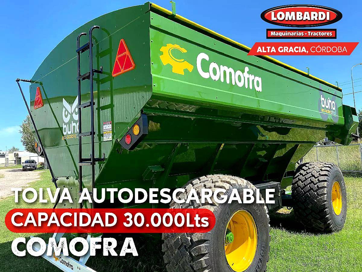 Acoplado Tolva Autodescargable Comofra 24-26 TN (30.000lt)