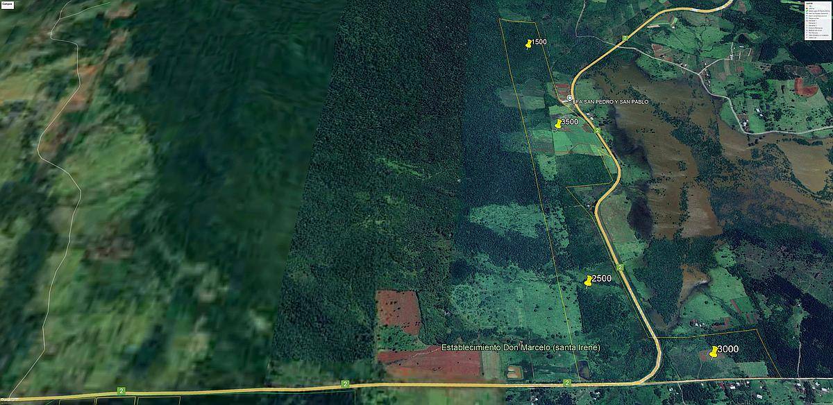 Se Vende Chacra de 82 Ha San Javier Misiones