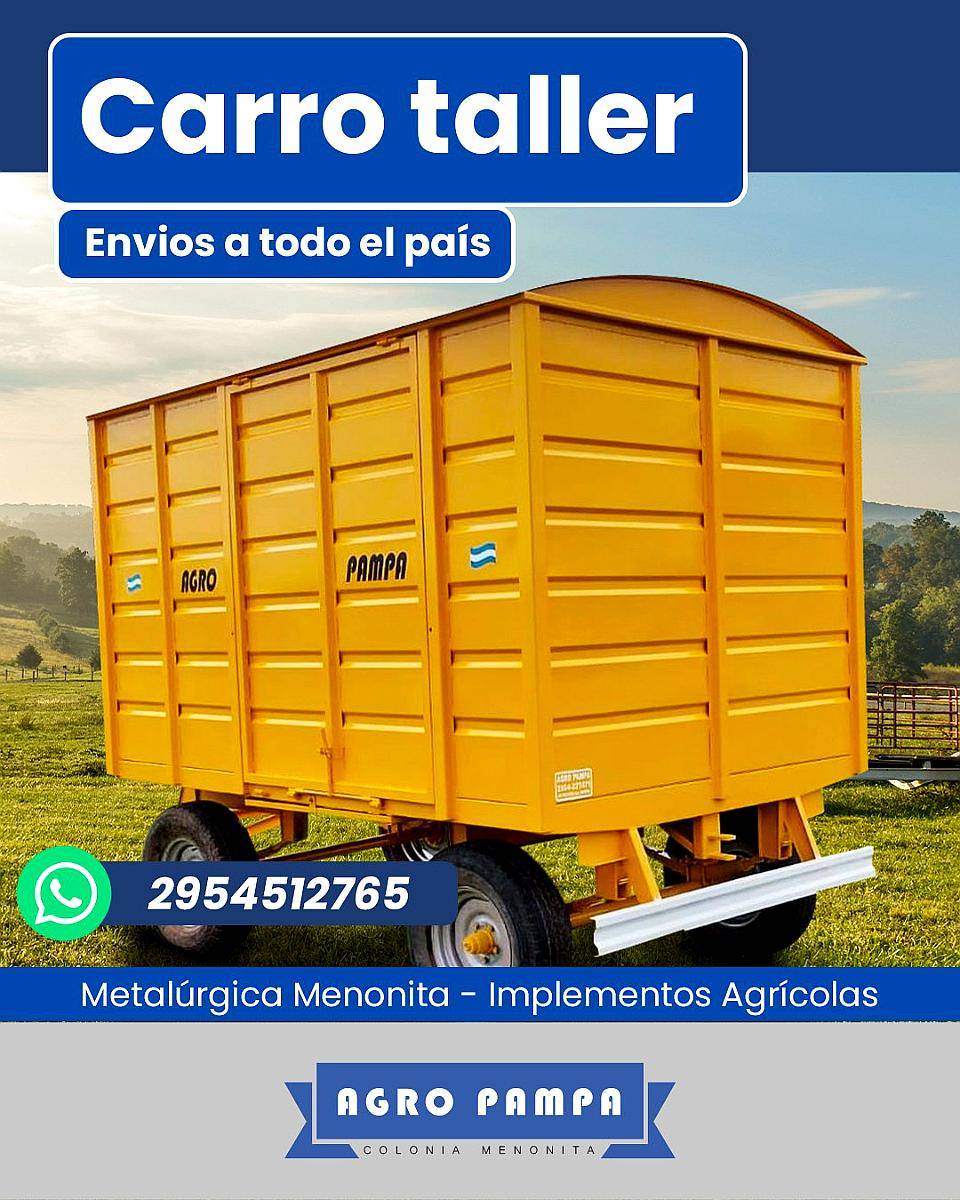 Acoplado Taller 2 X 3 MT
