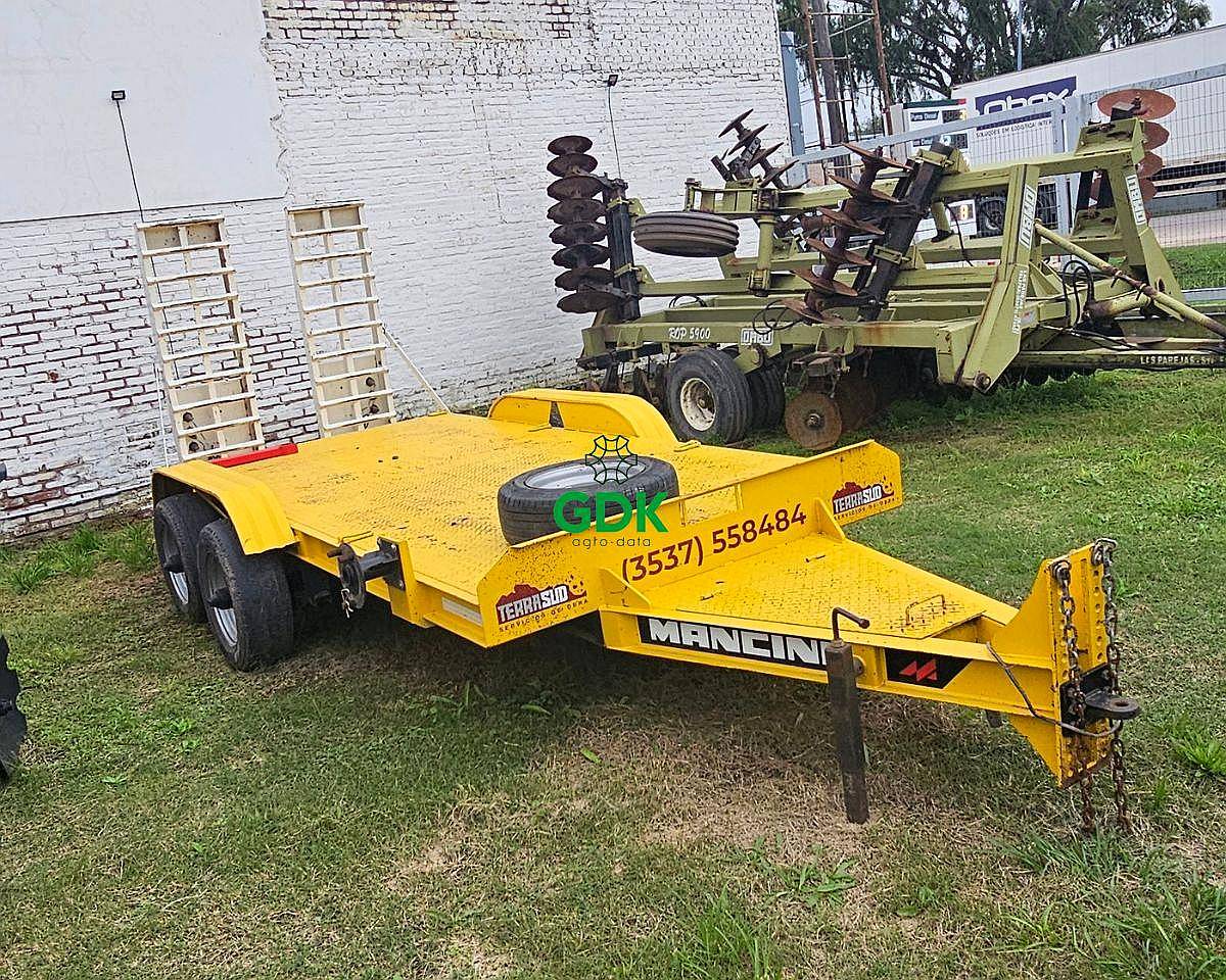Carreton Tipo Trailer 6tn C/rampa Trasera 5x2. Mancini. Disp