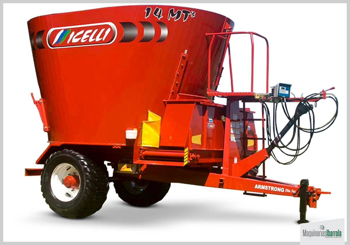 Micilli Mixer Vertical Micelli / MMD 14 MTS3 - Año: 2023 - Agroads