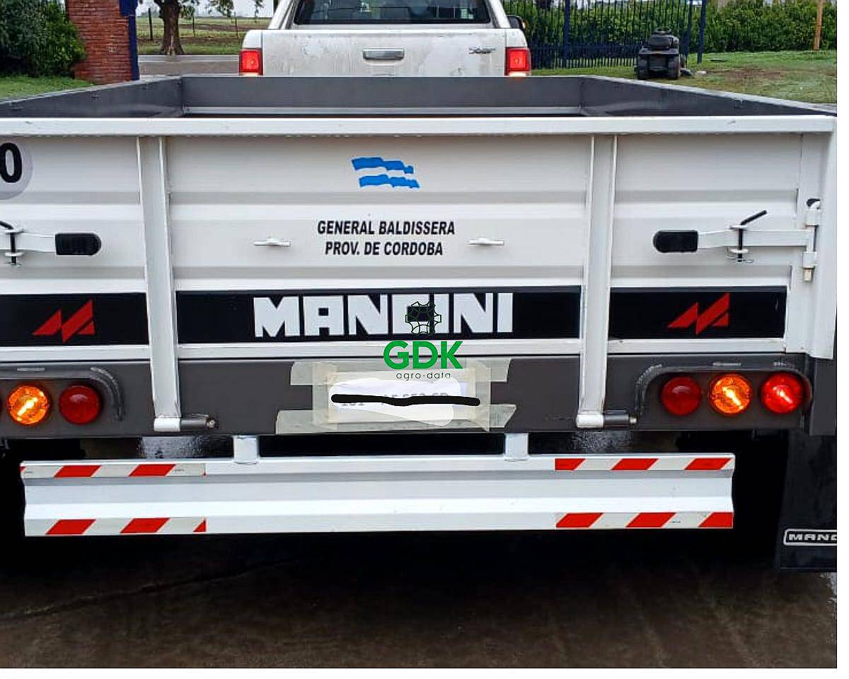 Acoplado Balancin TVM 3.50 X 1.80. C/ Baranda. Mancini
