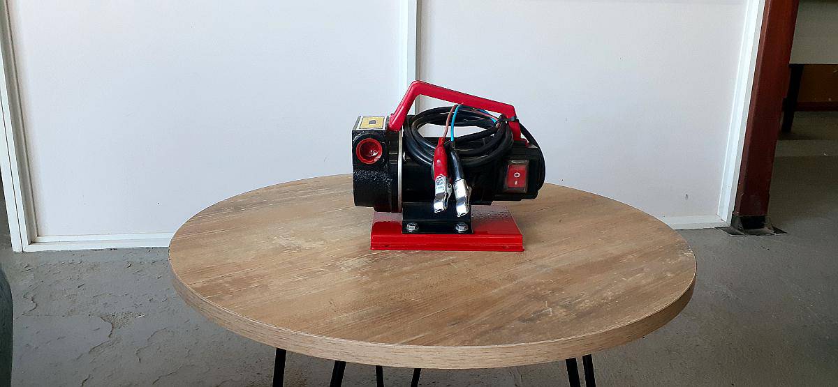 Bomba a 12 V. para Gas-oíl 1.800 Lts/hora Vulcano.