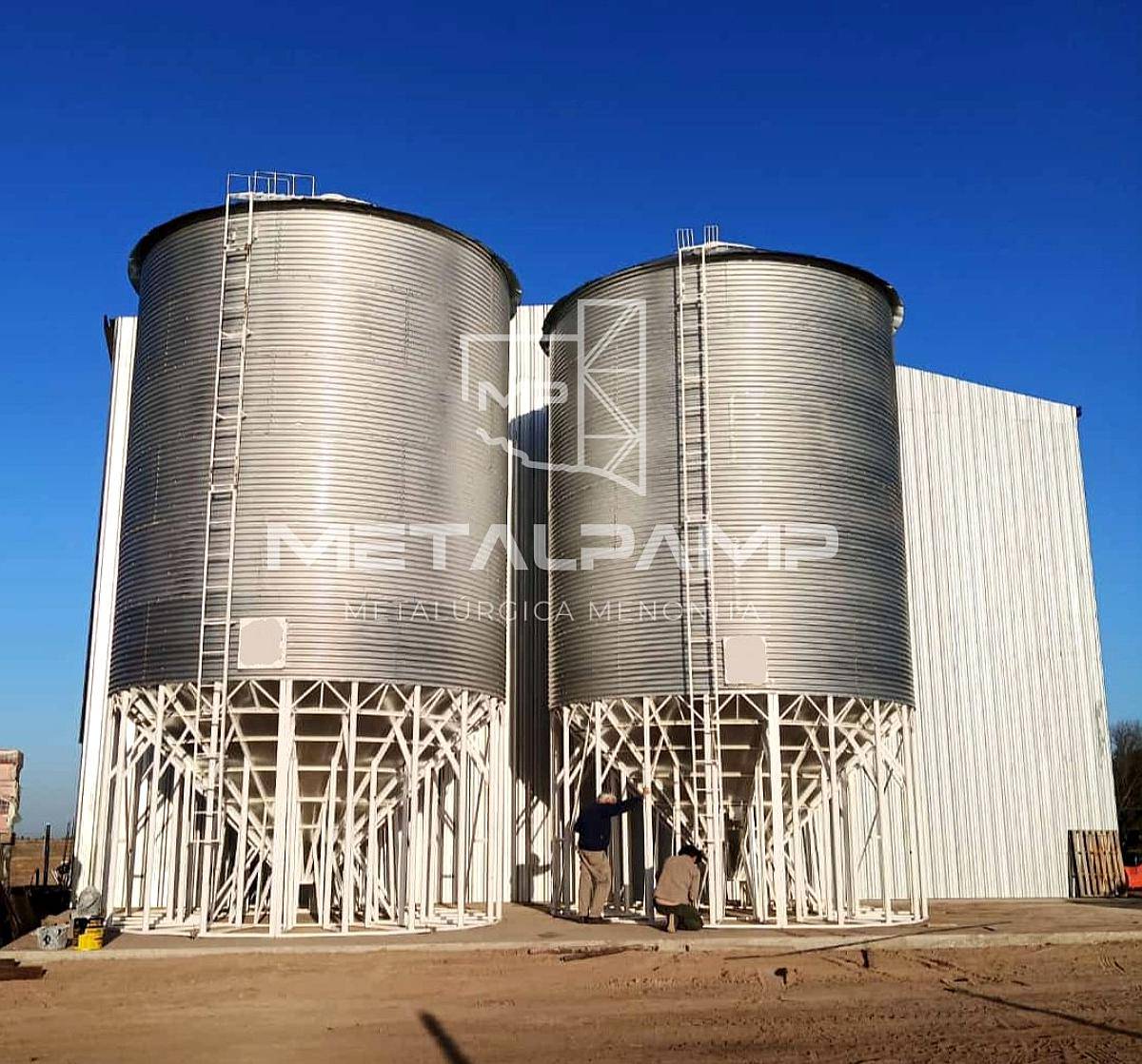 Silos Aéreos para Fertilizantes y Alimento Balanceado