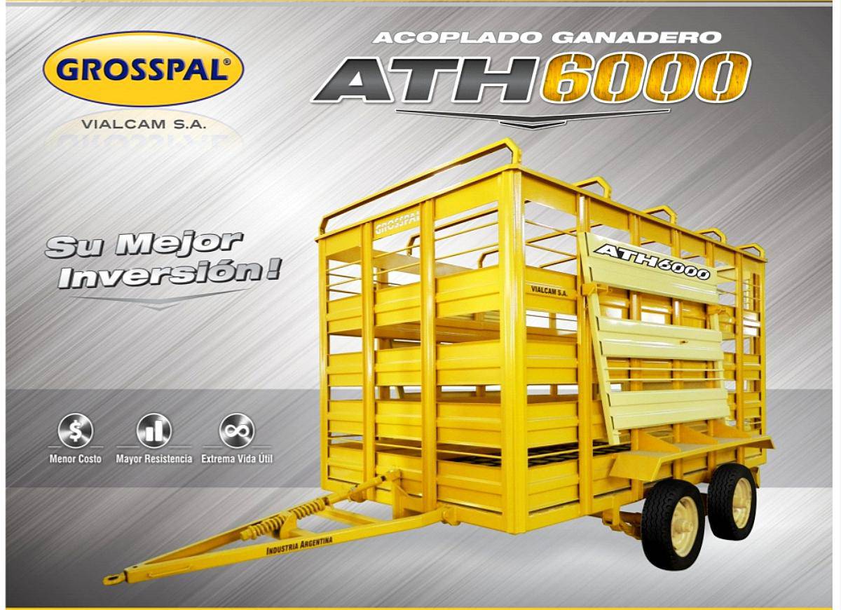 Acoplado Ganadero Grosspal ATH 6000