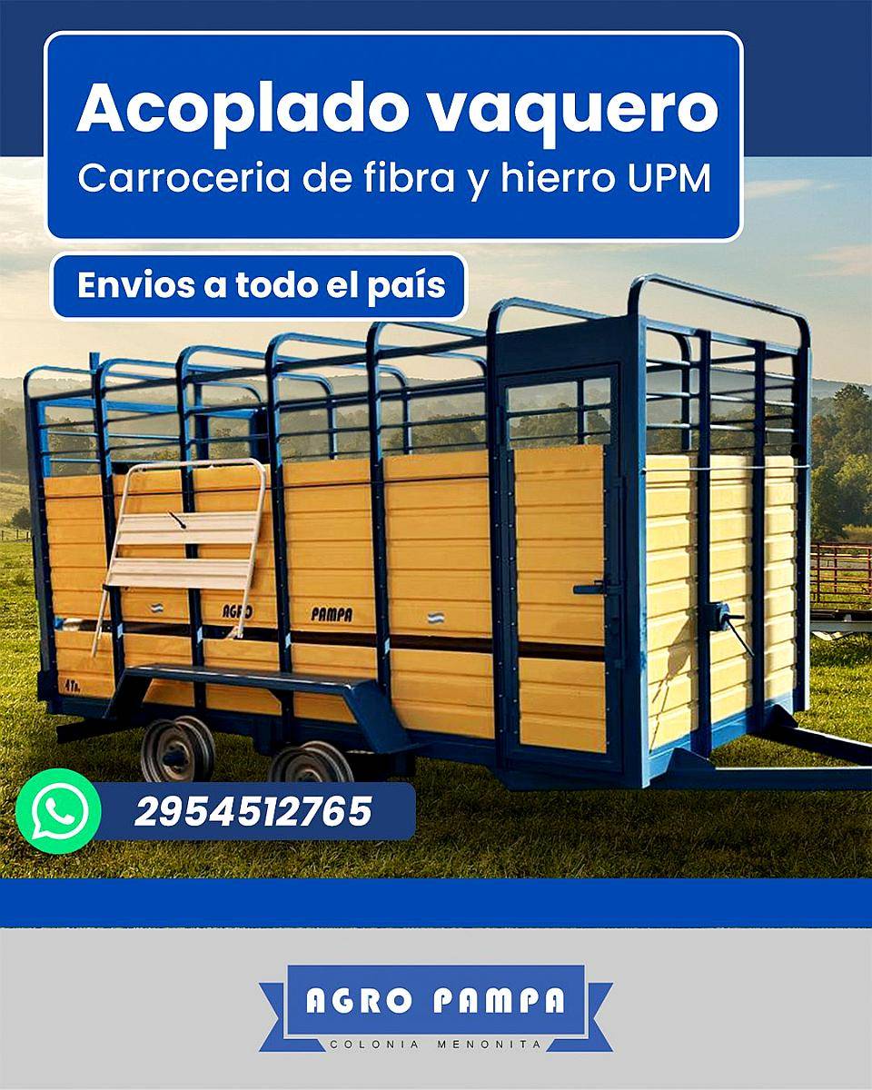 Carro Vaquero 2 X 4 MT Carrocería de Fibra