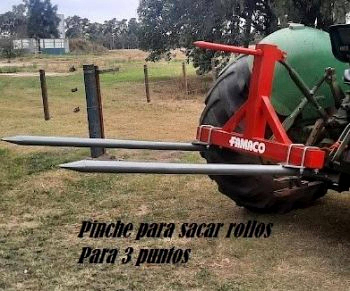 Cargador de Rollos y Fardos Transportador Barbuy UN Rollo 3p