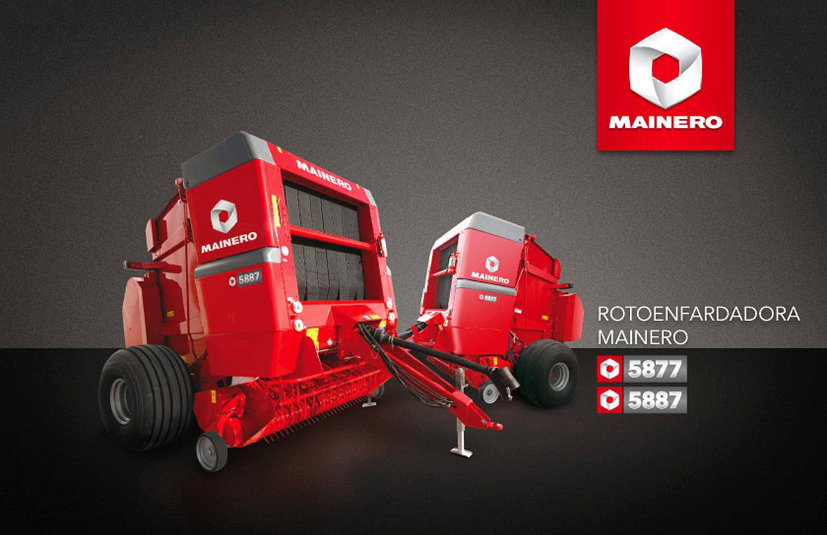 Rotoenfardadoras Mainero 5877 / 5887