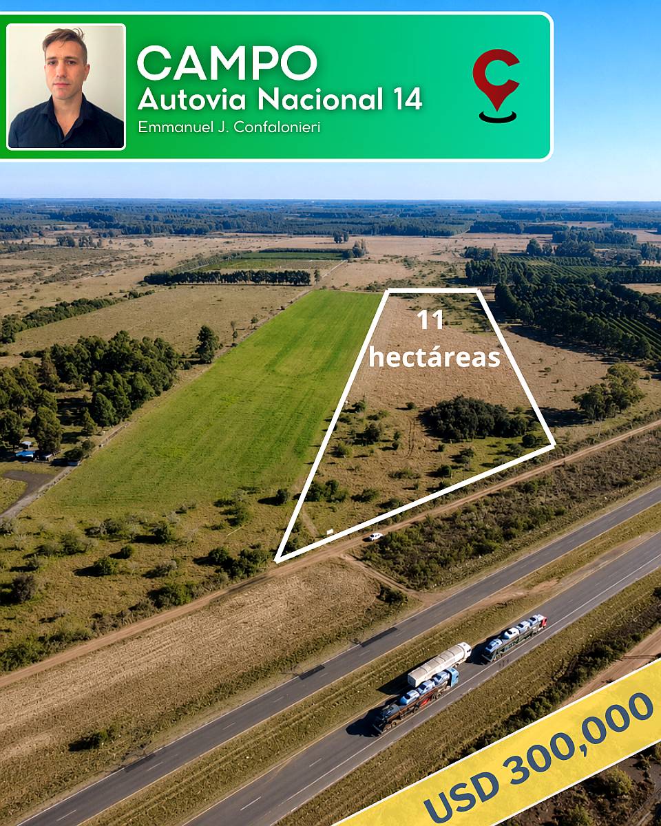 11 Hectareas Ruta 14 Chajari