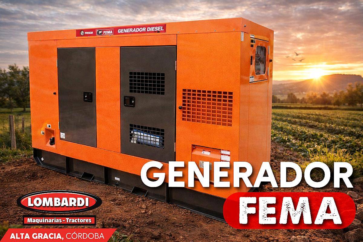 Generador Fema 200kw-250kva Nuevo