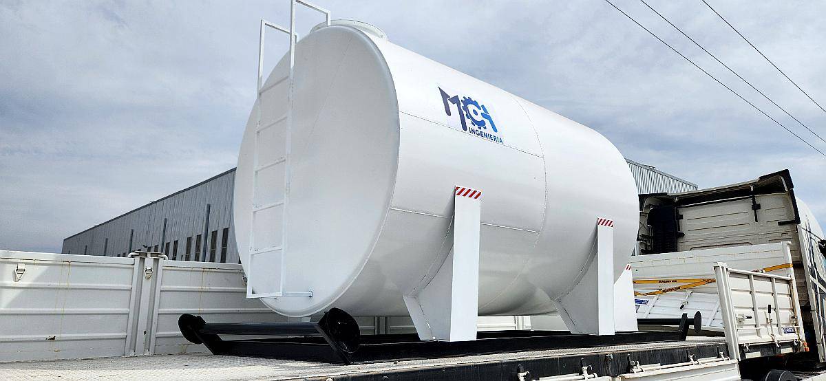 Tanques de Agua 10.000 Litros con Patines MCA